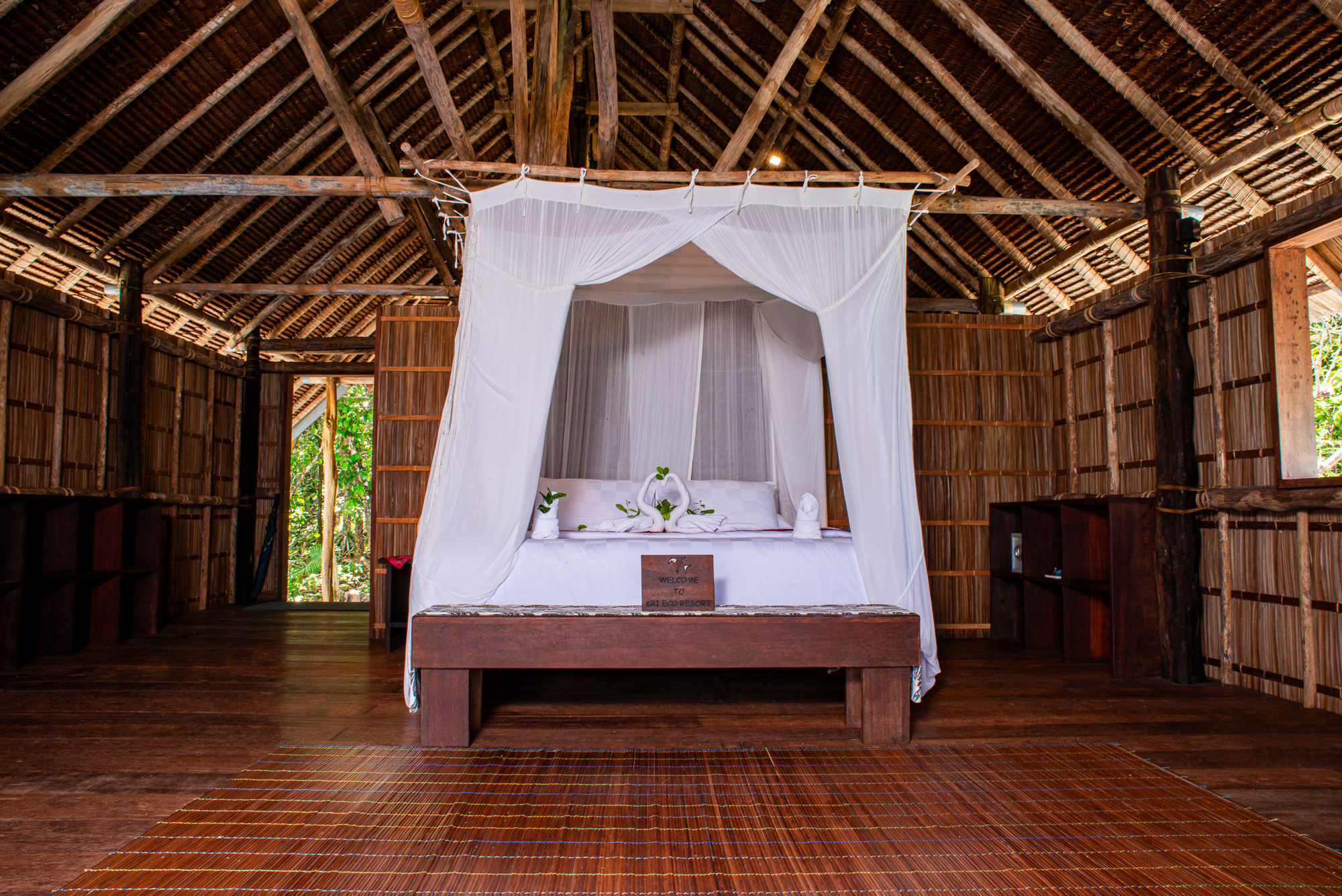 deluxe room for deluxe water cottage of Kri Eco Resort, Raja Ampat