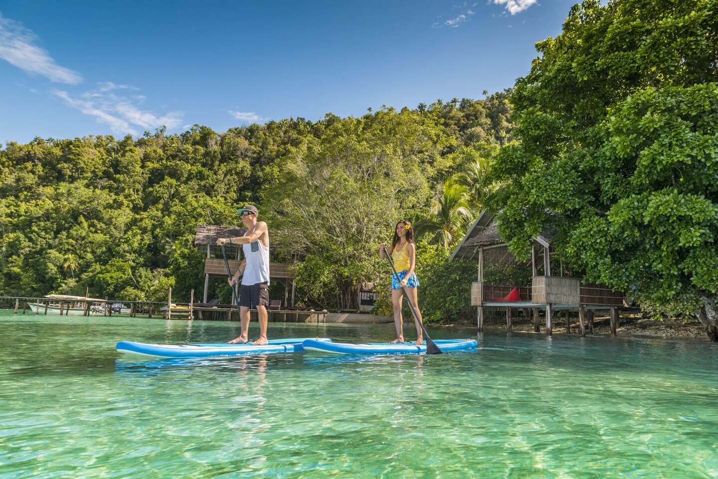 Stand-Up Paddleboarding in Raja Ampat - West Papua
