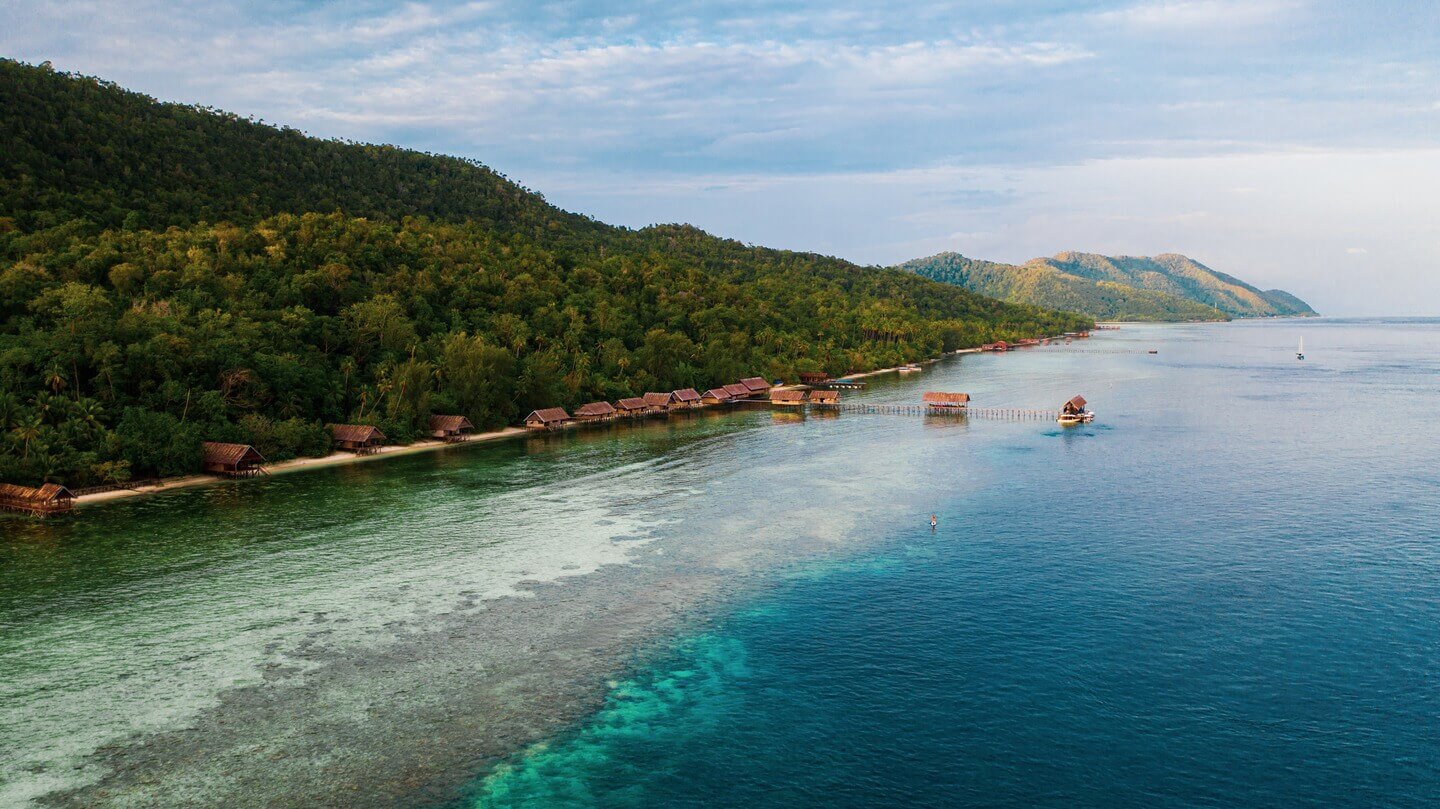 Kri Eco Resort Aerial Photo