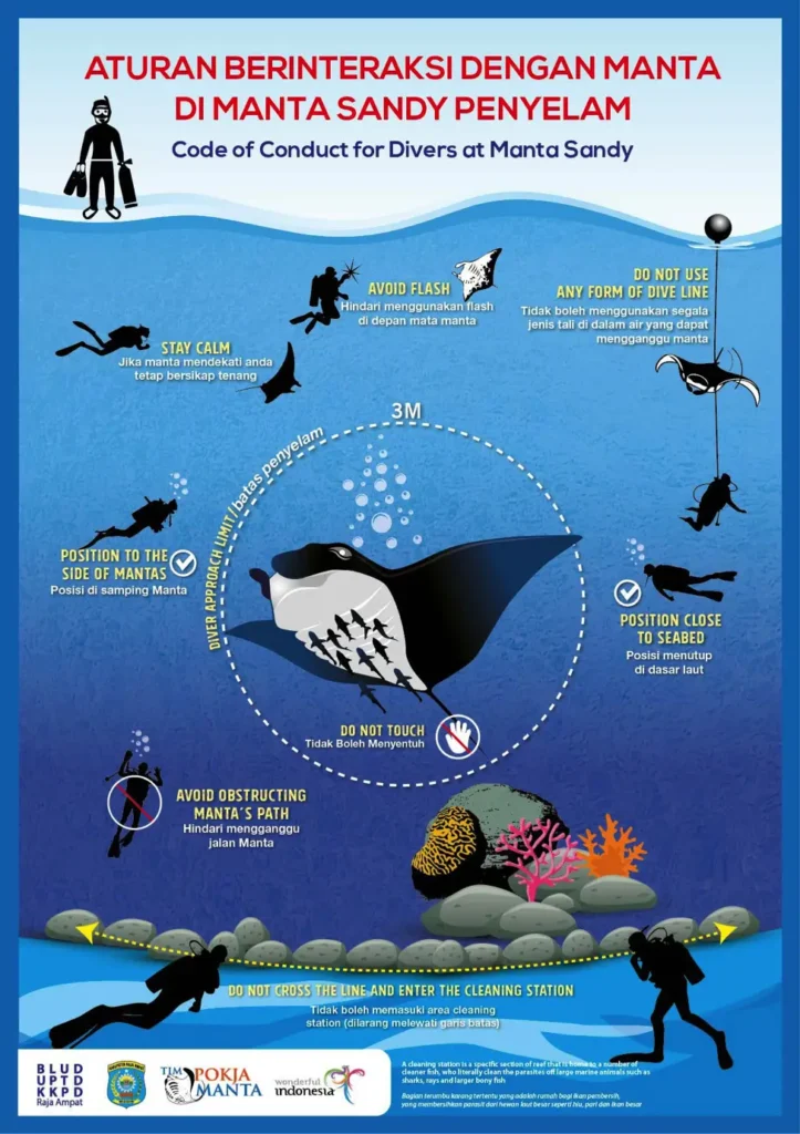 COC divers at Manta Sandy