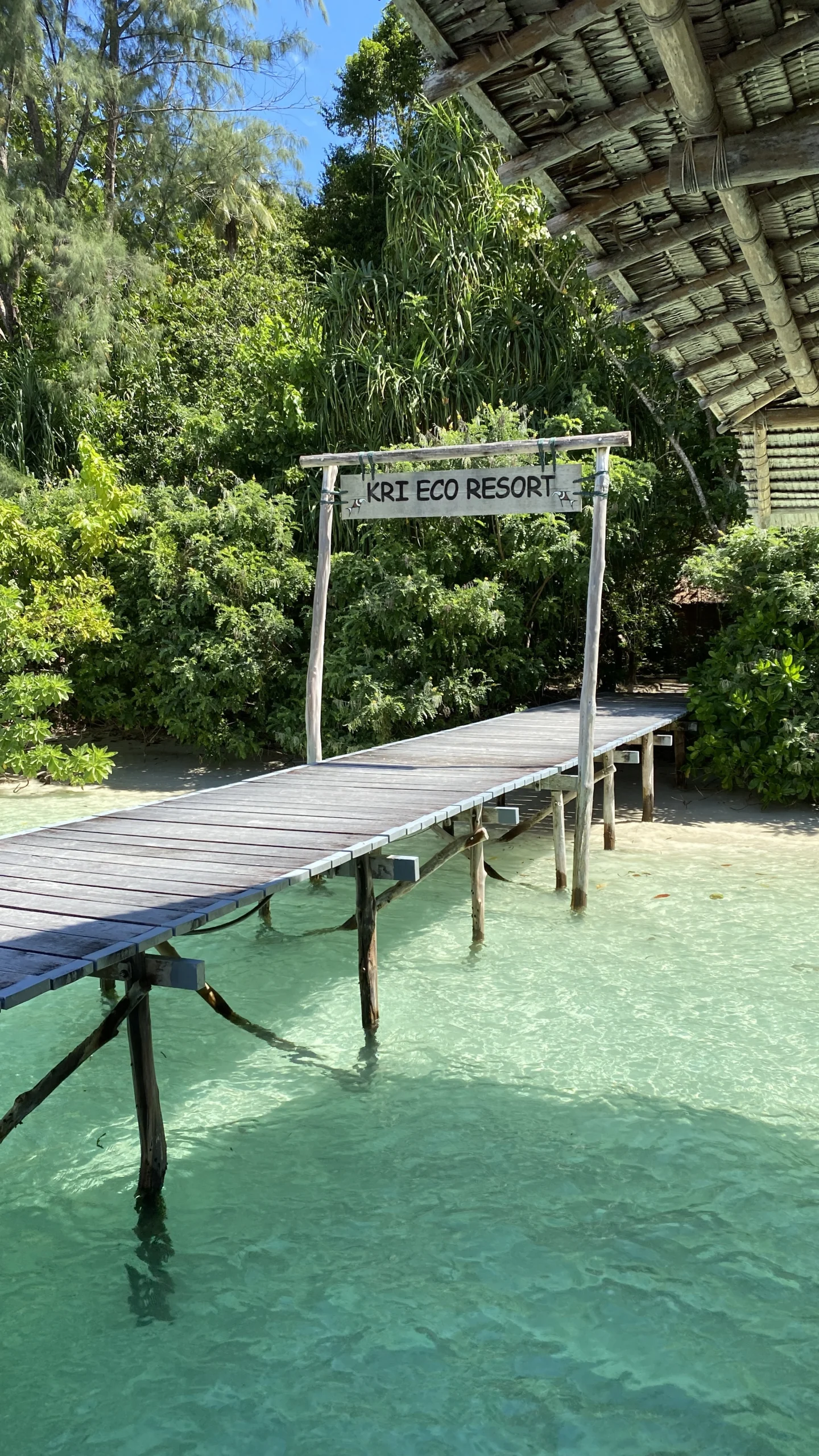 Kri Eco Resort Sign Scaled