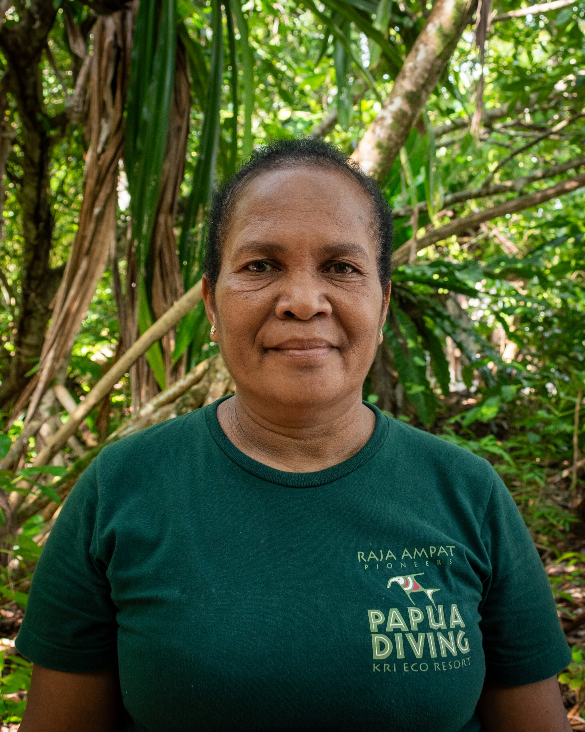 rita menufandu, papua diving resorts team
