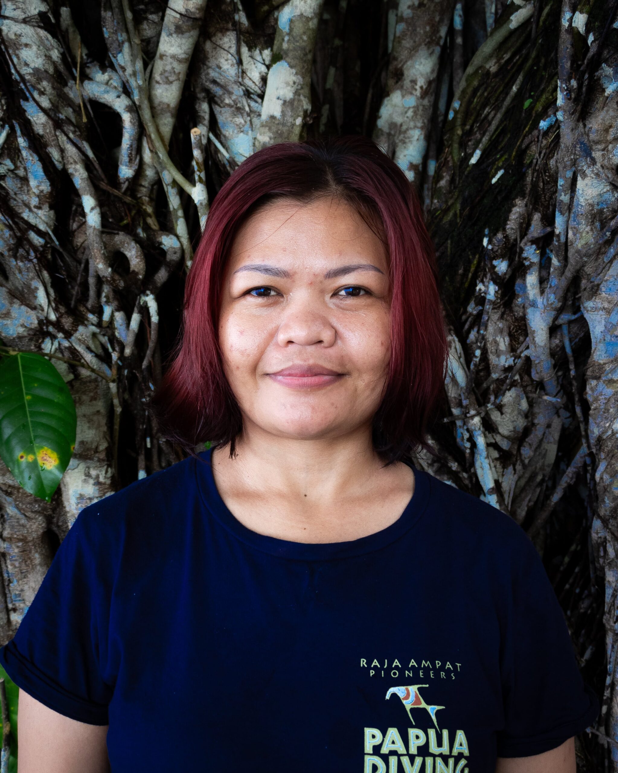 etha, one of papua diving resorts team