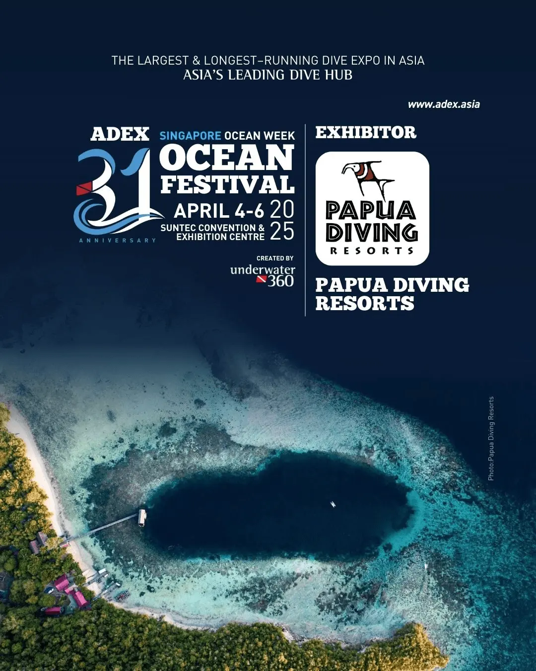 Papua Diving Resorts at ADEX Singapore 2025