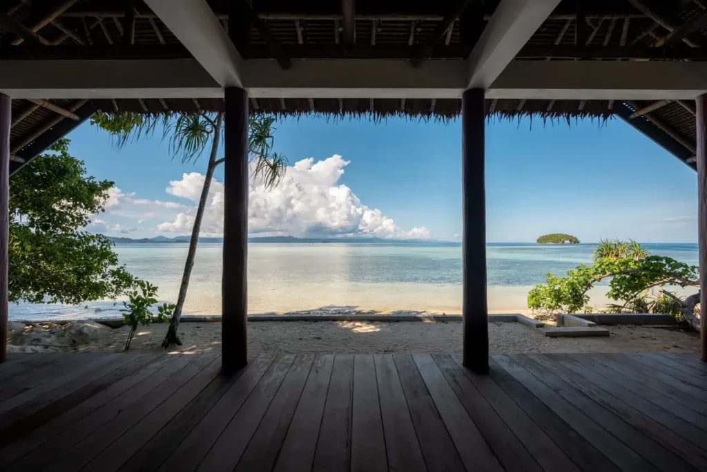 Each villa gives you 120 square metres of room - Sorido Bay Resort